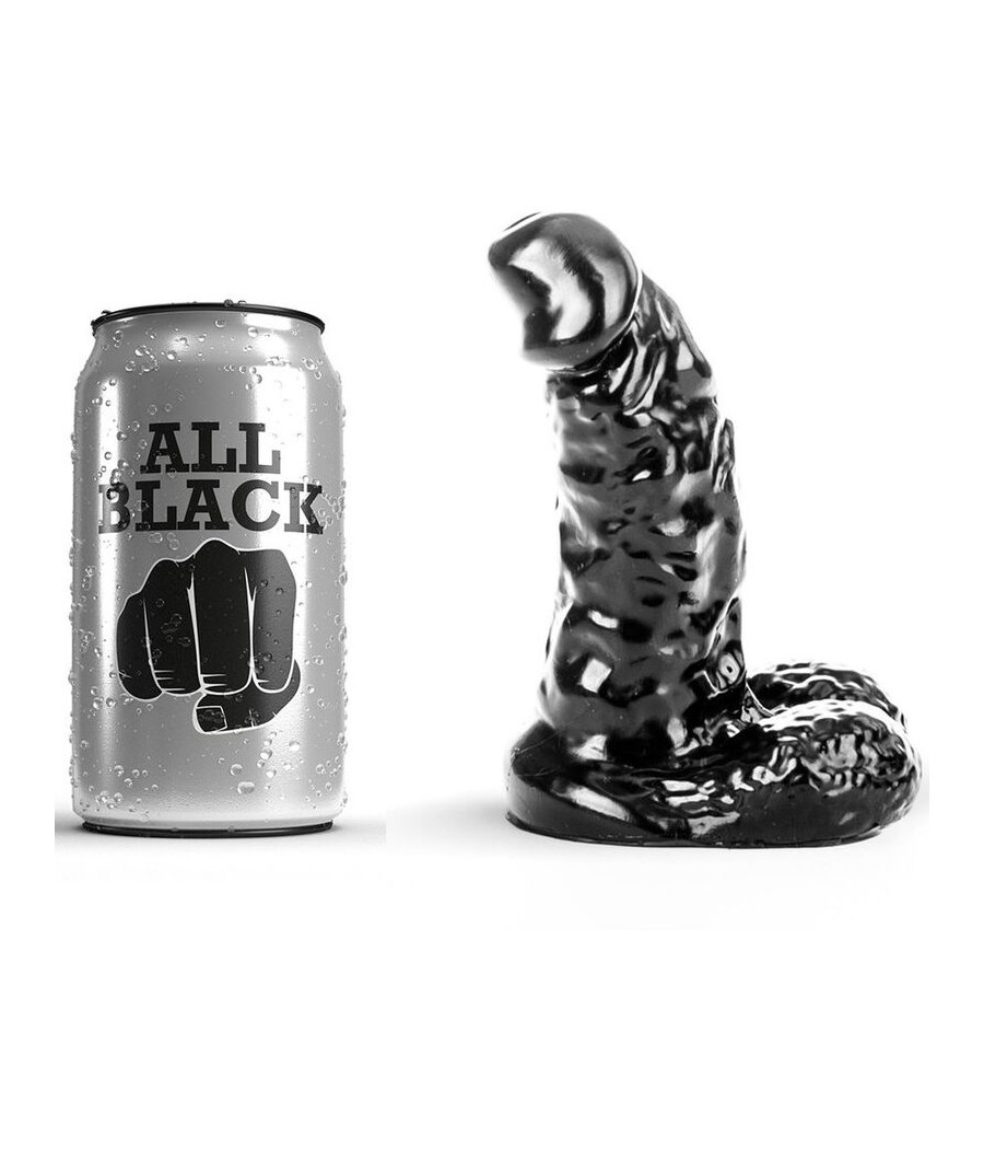 ALL BLACK - DILDO 13 CM