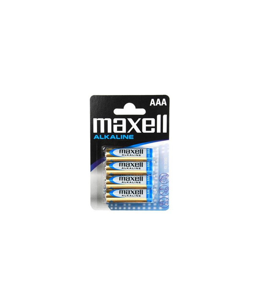 MAXELL - BATTERY AAA 4PCS