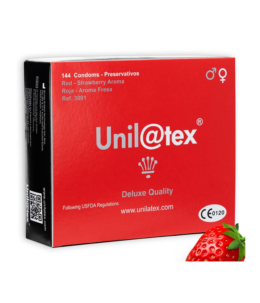 UNILATEX - RED / STRAWBERRY...