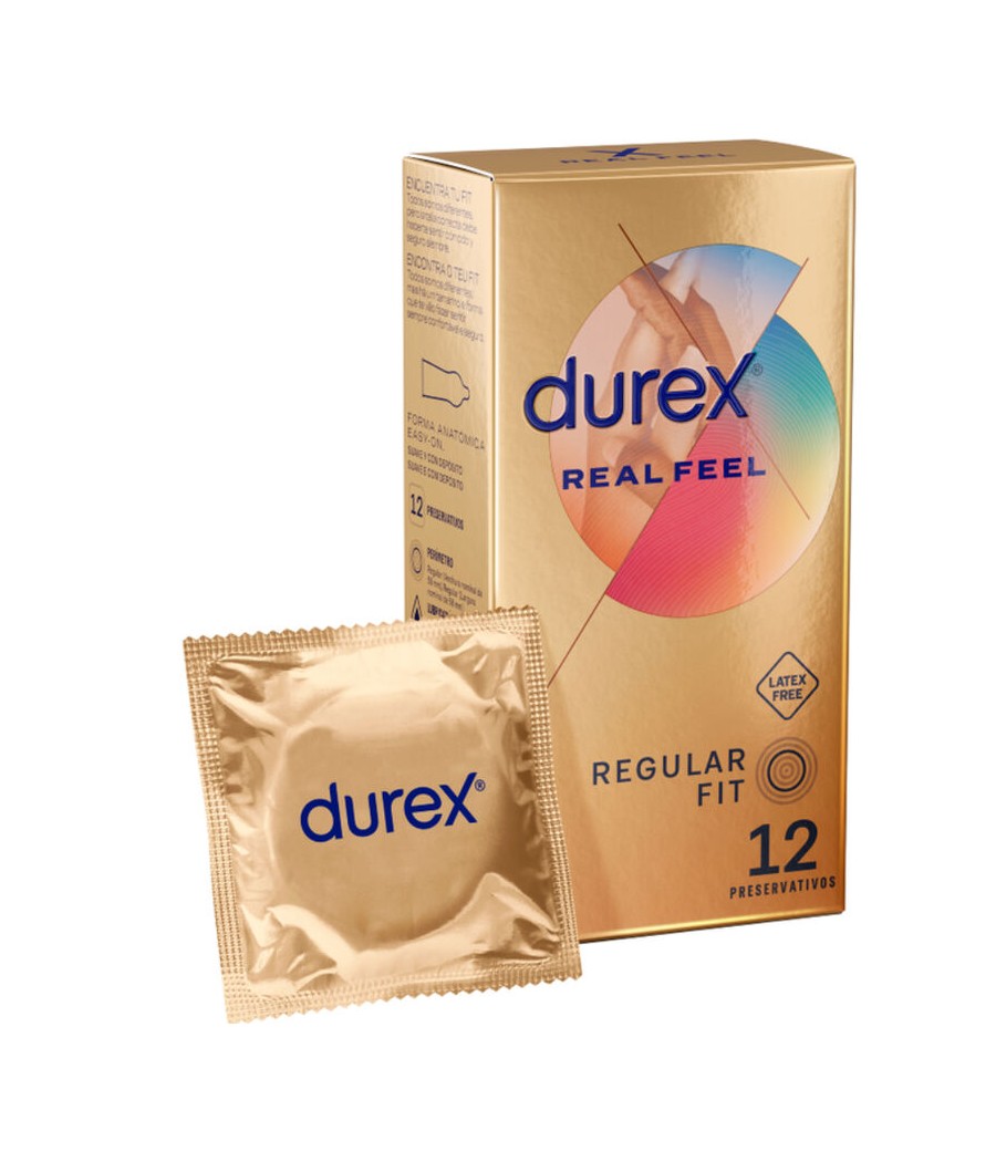 DUREX - REAL FEEL 12 UNITS